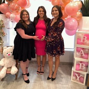 LULUS Plum Purple L/S Skater Dress